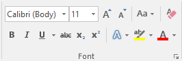 fonts