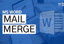 What is mail merge and steps?