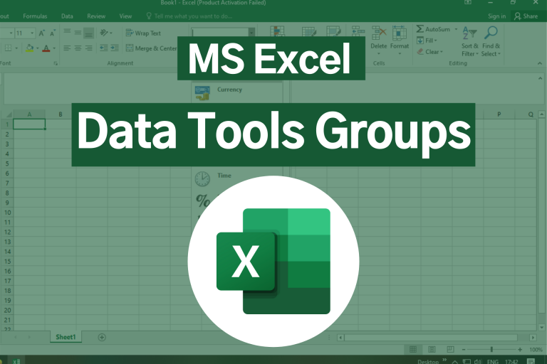 MS Excel Data Tool Group एमएस एक्सेल डाटा टूल