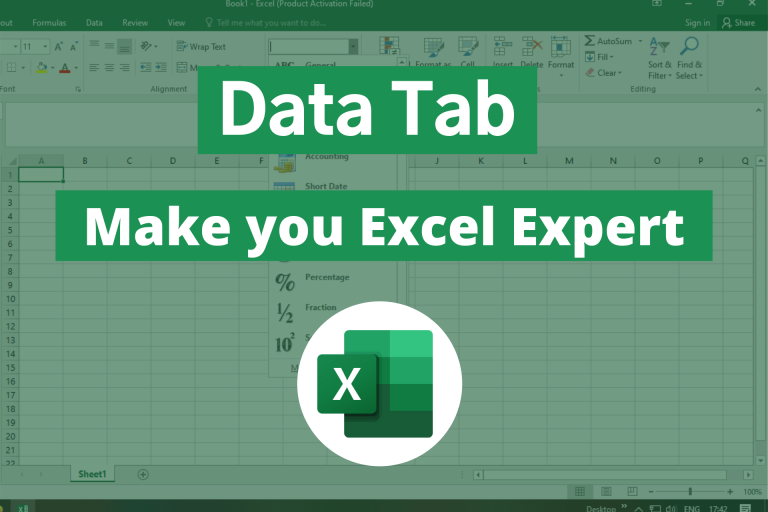 Data Tab in Microsoft Excel in Hindi