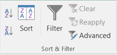 ms excel short and filter hindi 