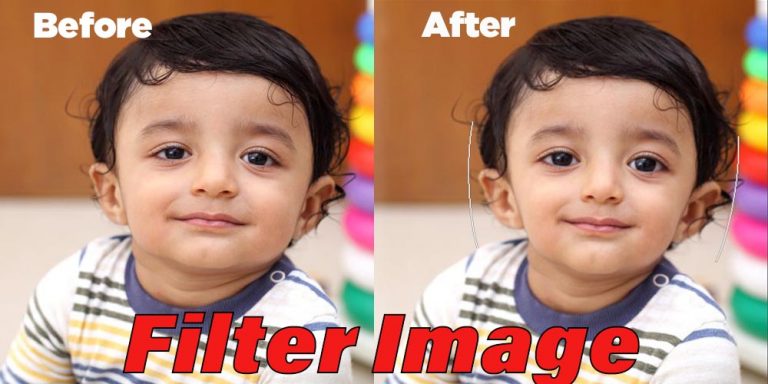 How to use Photoshop filter image | Photoshop cs6 filter menu in Hindi