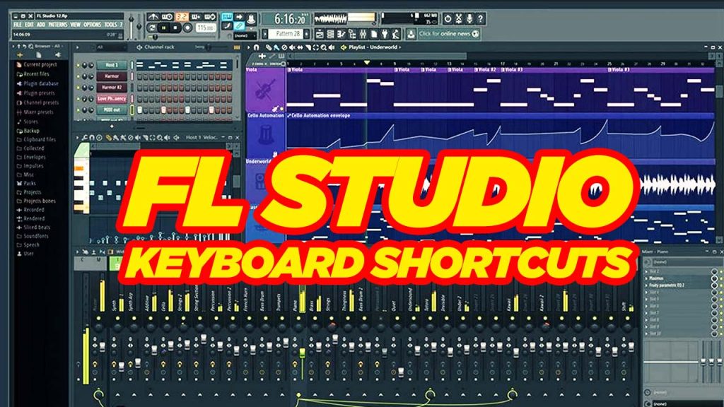 FL Studio Keyboard Shortcuts