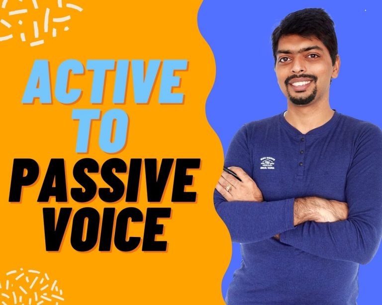 Active to Passive voice rules in Hindi | Active and passive Voice Examples