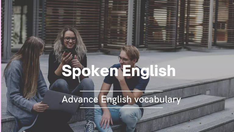 Advance English vocabulary Exercises pdf list Part 2