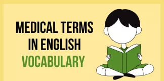Medical Terms in English Vocabulary